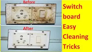 Easy trick to clean switch board