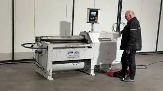 FASTI SCHRODER 3 roll plate bender Mach4Metal 136 1000 x 6,5 mm Mach id 9314 1-5