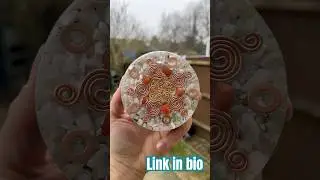 #orgonite #chakrahealing  #meditationtool  #holistichealth #negativeenergyprotection #crystalhealing