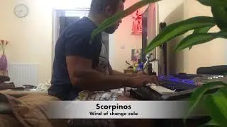 Scorpions s Wind of change guitar solo on Yamaha Genos