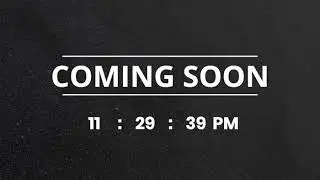 Take an idea#8 Time Counter Coming Soon