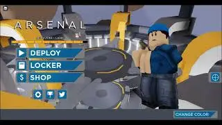 Roblox Plays Arsenal W/Real Moby