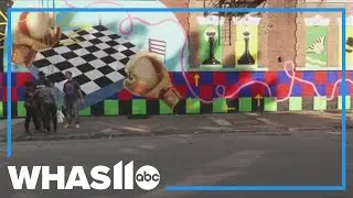 City celebrates completion of 3 public murals with block party