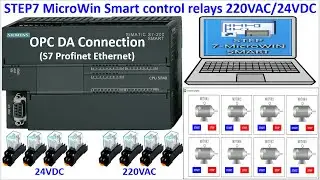 PLC S7-200 Smart connect data with Haiwell SCADA via S7 Profinet