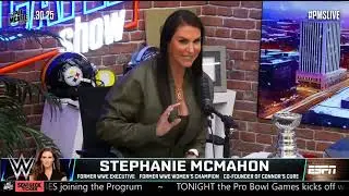 Stephanie McMahon on the Pat McAfee Show