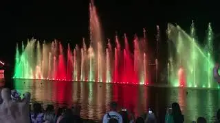 Фонтан в Поморие &mdash; магия огней и воды ✨ ⛲️ Magical Fountain Lights in Pomorie 🌊