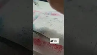 Card facile e veloce con effetto acquarellato