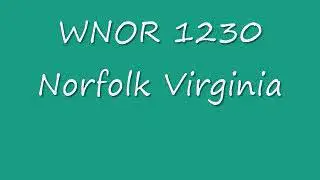 WNOR 1230 Norfolk VA  1970s