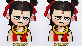 Step-by-step guide to drawing Nezha #Nezha Sketch #Drawing Nezha #Nezha 2