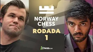 Magnus Carlsen enfrenta GUKESH, o DUELO mais esperado j&aacute; na PRIMEIRA RODADA!  - Norway Chess 2025