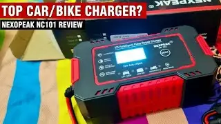 This 12V Smart Charger Can Save Your Battery! NEXPEAK Review || Pacebay7|| #review #technology