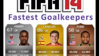 FIFA 14 Ultimate Team - Top 5 Fastest Goalkeepers
