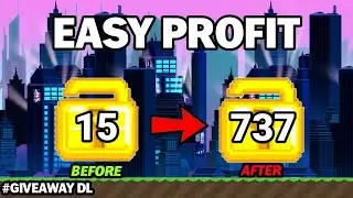 EASY PROFIT! How to Easy PROFIT IN GROWTOPIA 🤑 | Growtopia Profit 2025 | Growtopia