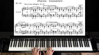 Schumann - Kleine Romanze (Little romance) Op. 68, No. 19 | Album for the Young