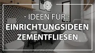 Handgemachte Zementfliesen - Home Decor