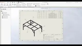 Weldment Cut List - Profil Kesim Listesi - Kesim Listesi Şablonu Oluşturmak