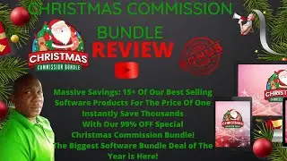 CHRISTMAS COMMISSION BUNDLE REVIEW⚠️CAUTION⚠️MY BONUS WORKS BEST WITH CHRISTMAS COMMISSION BUNDLE