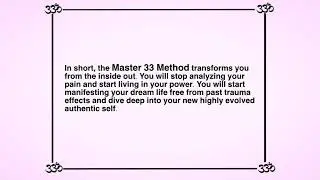 The Science Behind the Master 33 Method How it Rewires your Brain after Narcissistic Abuse