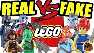 Real LEGO vs Fake LEGO Custom Minifigures