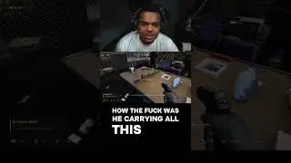 HOW DID HE FIT ALL THIS IN THAT BAG BRUH!!! #stream #funnystreammoments #gaming #quarintinezone #