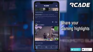 Rcade -  Share Your Game. Be The Gamer.