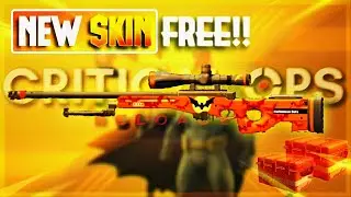 Critical ops New Sniper skin gameplay | JigsAw-YT