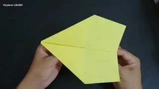 How to make a paper airplane that flies 1000 feet | Airplane Life360