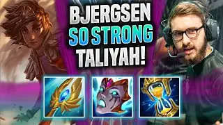 BJERGSEN IS SO STRONG WITH TALIYAH! - TL Bjergsen Plays Taliyah Mid vs Sylas! | Season 2022