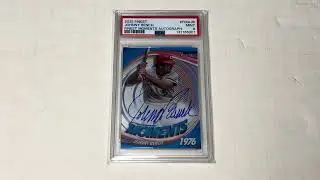 Johnny Bench 2025 Finest Finest moments autograph Reds
