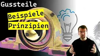 Gussteile &ndash; Beispiele / Prinzipien - Vorausschauend konstruieren Folie 171 172