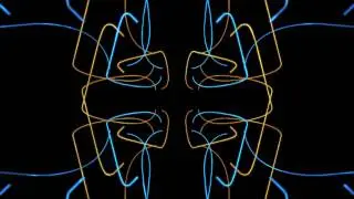 Random Spline Animation Mirrored