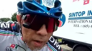 Riding with the innovative Trieye sports eyewear. Now available at Dcpro sports.