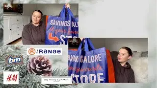 🌲H&M, THE RANGE AND B&M CHRISTMAS HAUL // WHITE COMPANY DUPES // MOVING HOUSE// WHAT I GOT