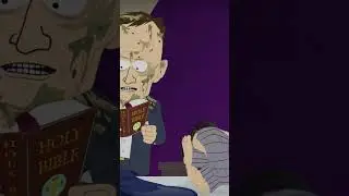 South Park s28 Lord labored 6 days - exorcist bible 6 7 joke 3