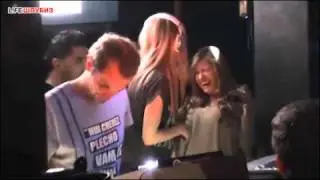Avril Lavigne in Moscow night club/Аврил Лавин в Джипси баре