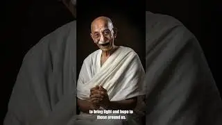 Small Acts, Big Impact: Mahatma Gandhi's Message of Kindness and Compassion #shorts
