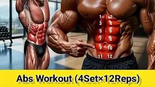 ABS WORKOUT for EVERYONE: From BEGINNER to ADVANCED for a Strong Core!#workout #absworkout #pack