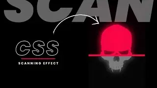 Create Object Scanning Effect using CSS Only | CSS Hover Effects