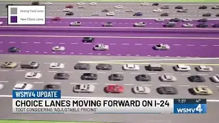 Choice Lanes moving forward on I-24 with 'adjustable pricing'