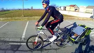 Thule Chariot Cab 2 -  Bike trailer for lovely tour in bike with kids