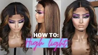 HOW TO | HIGHLIGHT YOUR WIG FOR BEGINNERS