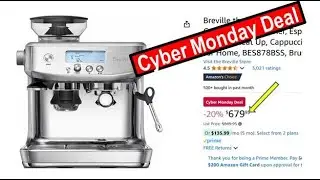 Live! | Amazon Cyber Monday Deal! Breville Barista Pro is on SALE! 가정용 에스프레소 머신