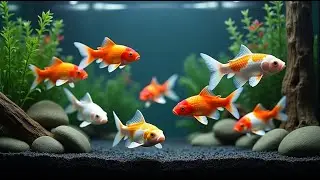 Aquarium Ambience for Mindful Relaxation | Serene Blue Water & Fish