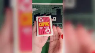 Copag Jumbo Face Red | How to play Poker with Marked Cards & invisible ink & magic contact lenses