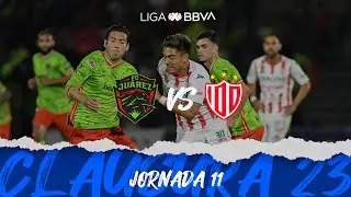 Empate en la Frontera | Resumen FC Ju&aacute;rez vs Necaxa | Liga BBVA MX | Clausura 2023