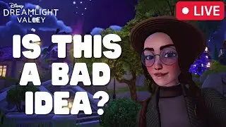 🔴 Ruining my entire valley... | Live Stream | Disney Dreamlight Valley