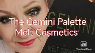 Episode 16 using my gift palettes // The Gemini Palette // Melt Cosmetics