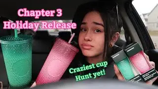 STARBUCKS CHAPTER 3 HOLIDAY RELEASE CUP HUNT 2022 **COME CUP HUNT WITH ME**