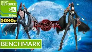 BAYONETTA - NVIDIA GeForce 940MX | Potato Spec Low Setting Gameplay