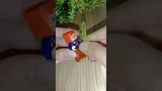 Roboman Minecraft ⚒️ #minicraft #miniature #diy ##lego